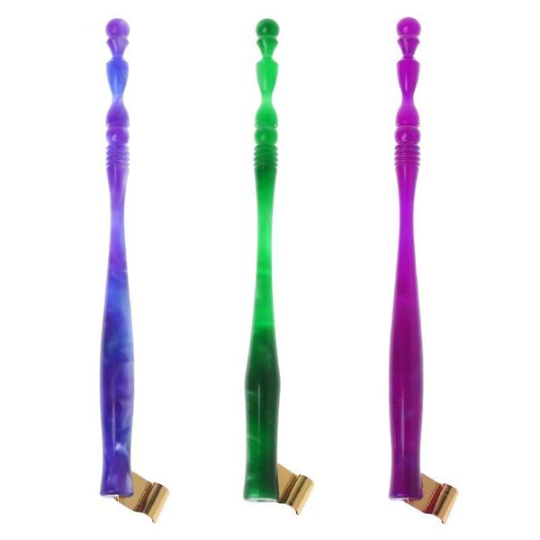 

english oblique calligraphy dip pen nib holder antique fountain gift 3 colors p82a