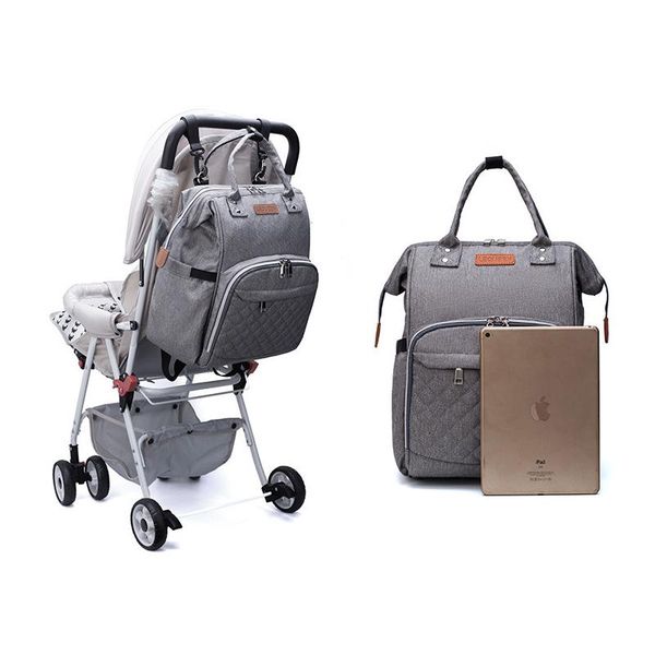 

diaper bags fashion backpack for mom large waterproof baby nursery bag organizer pocket multifunctional unisex
