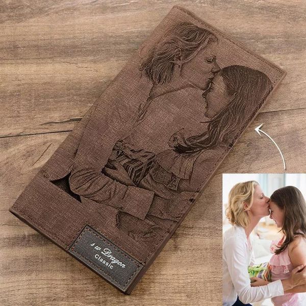 

drop shipping - personalized long wallet, Red;black