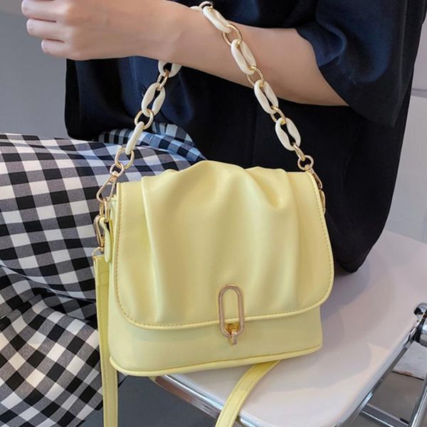 

evening bags fashion light color small bucket bag waterproof pu leather shoulder crossbody for women 2021 brand designer luxury handbags
