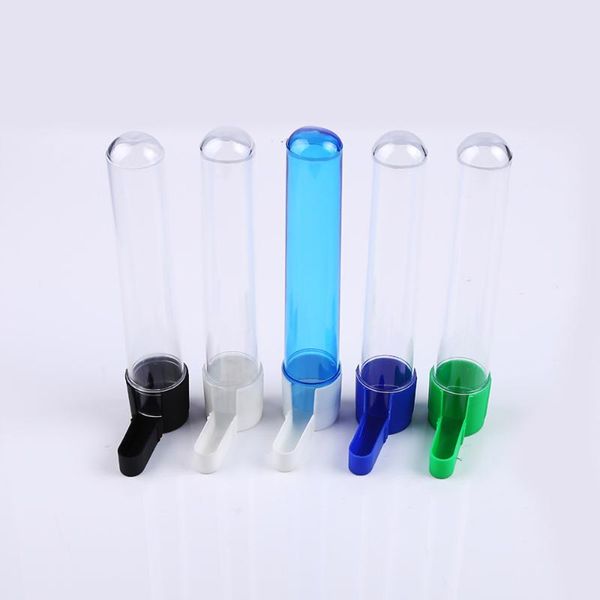 

1pcs plastic product bird water pipe bird feeder transparent jug jar special supplies for thrush mynah
