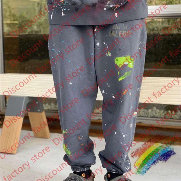 

vintage sweatpants women men 1 pants drawstring joggers sweatpants, Black