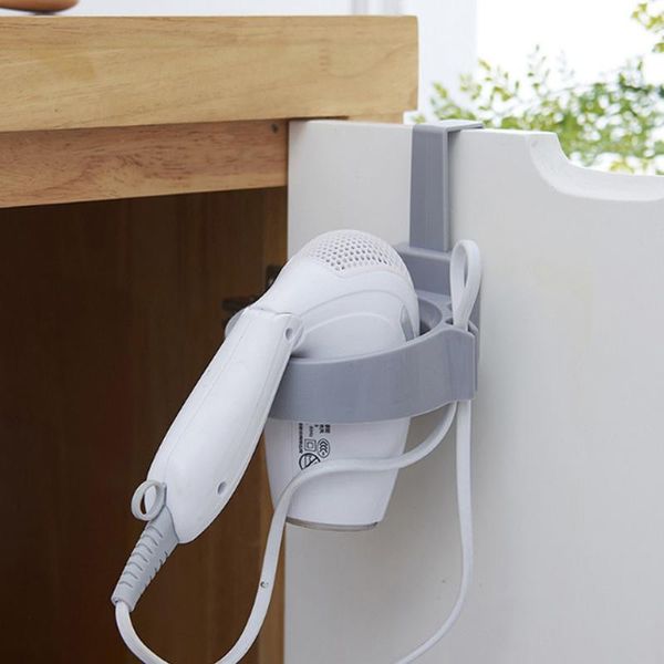 

hooks & rails hair dryer storage racks door back hook type shelf