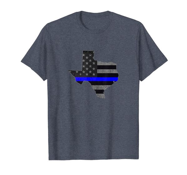 

texas police officer's department t-shirt policemen, White;black
