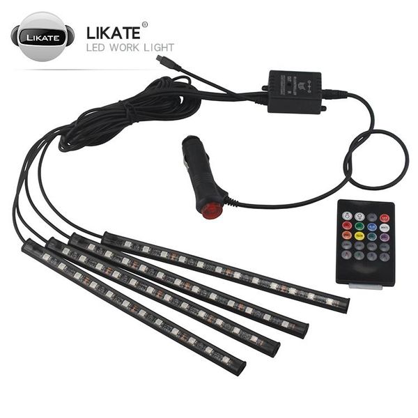 

lkt new car decoration lamp led car atmosphere lights auto interior strip light