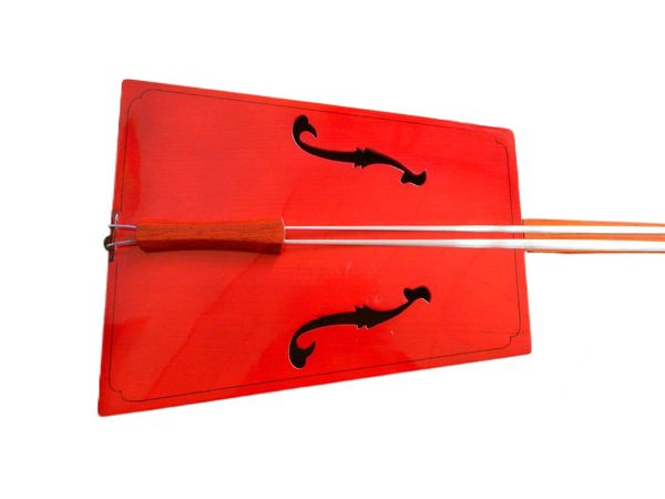 

morin khuur string instrument mahogany fingerboard white pine panel