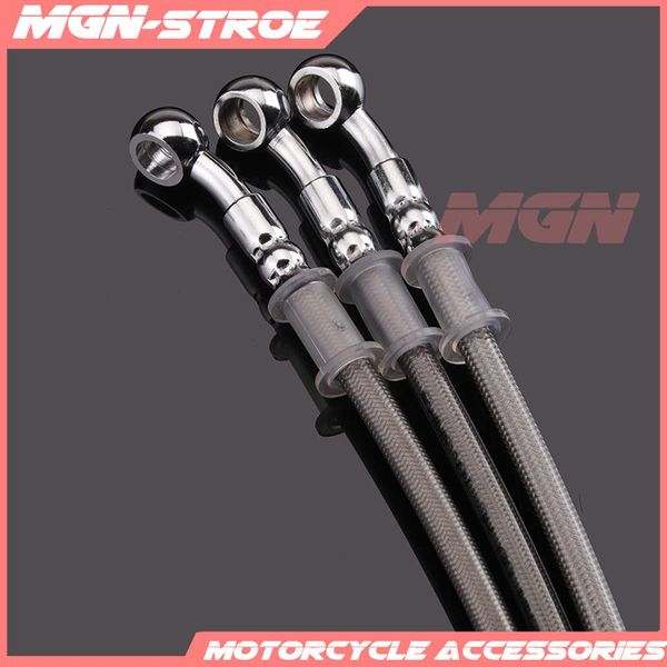 

motorcycle brakes 350mm-2400mm hydraulic reinforced brake clutch oil hose line pipe for motocross dirt pit bike atv