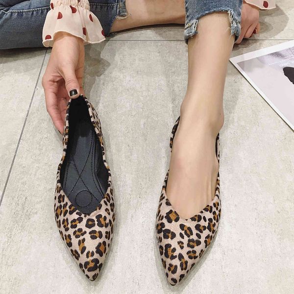 

dress shoes women's leopard-tipped shoes, casual office to drive, spring, autumn 5a1w p3xp, Black