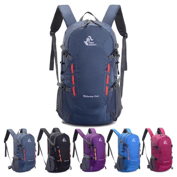 

outdoor bags 40l waterproof sports breathable backpack traveling camping hiking mountaineering tactical climbing rucksack outlet