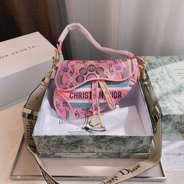 

fashionable saddle women's 2021 new fashion high-grade printing versatile western style leisure shoulder bag crossbody bag ysj