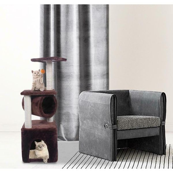 

black friday 36" cat tree bed furniture scratch cat tower pos jllekd outbag2007