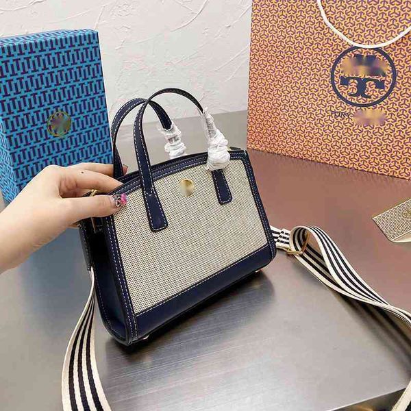 

luxury handbags and storage 2021 tb briefcase walker mini portable bag canvas leather one shoulder shopping designerss b