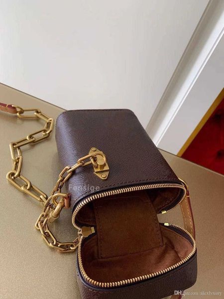 

deigner luxury bag phone box mini bucket detachable trap chain buckle virgil cae crobody houlder hand m44914 women's leather handbag