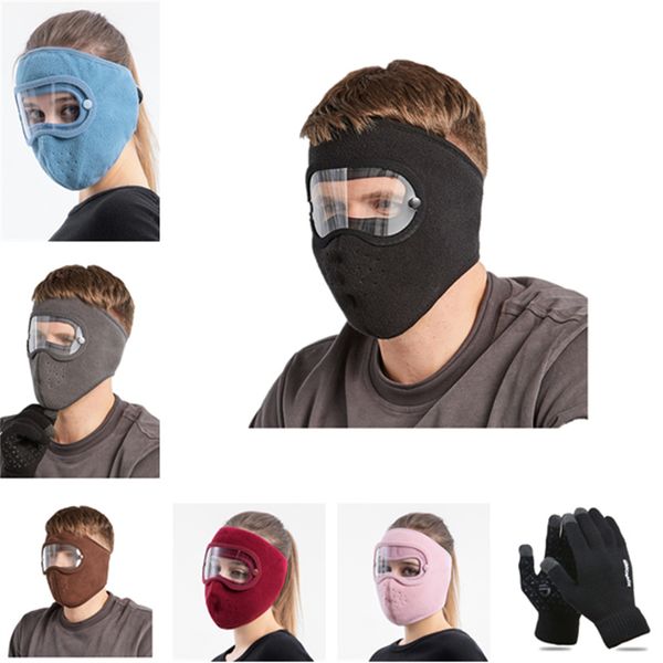 

fashion accessories warm mask cycling windproof hd goggles fog masks, Silver