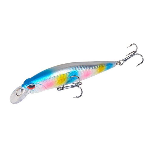 

1pcs minnow fishing lure 11cm/14g artificial hard wobbler crankbait floating 4# treble hooks plastic f jllmhi