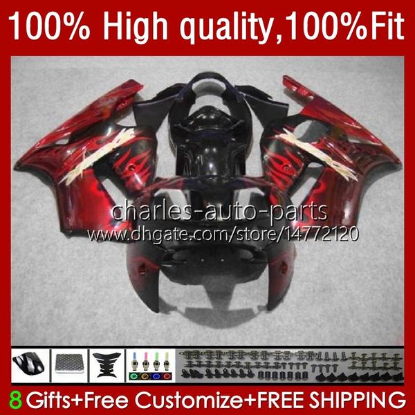 Iniezione OEM per kawasaki ninja zx 1200 1200cc 1200 cc 2002 2003 2004 2005 2006 corpo 3no.111 zx 12 r zx1200 zx1200c zx12r 02-06 zx-12r 02 03 04 05 05 05 kit equotamine rossomia