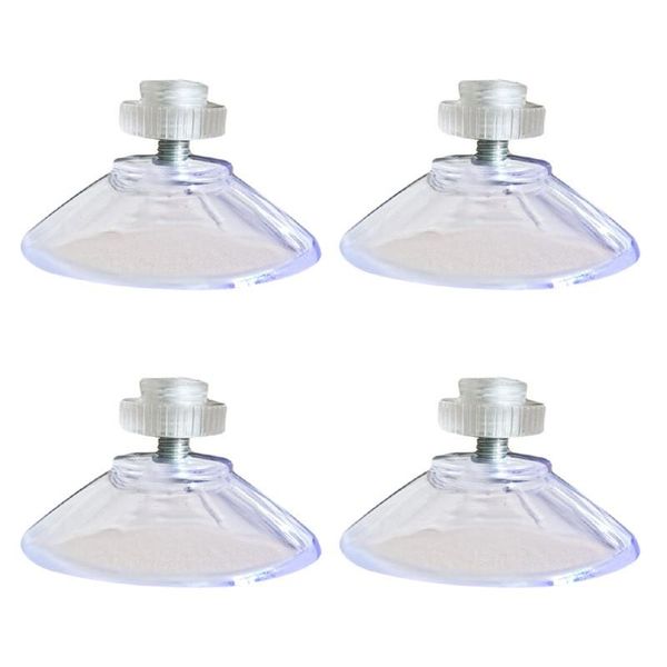 

4pcs with m4 thread 40mm suction cups, with knurled nut clear for kitchen