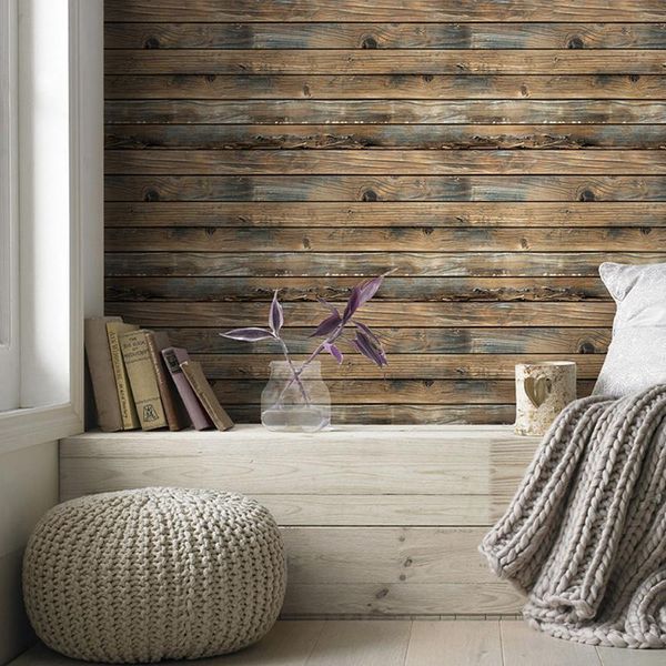

wallpapers wood wallpaper self-adhesive removable peel and stick