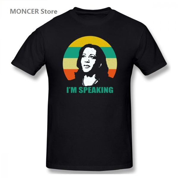 

men's t-shirts kamala harris i m speaking im t basic short sleeve t-shirt many colors casual, White;black