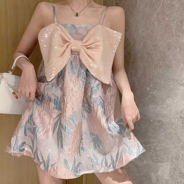 

fashion 2021 french bow sling princs skirt dign advanced sense niche pompous drs summer, Black;gray