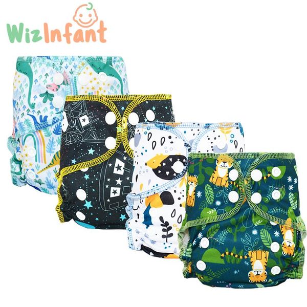 

cloth diapers wizinfant born organic cotton colrful binding baby tiny aio diaper,waterproof pul fit 3-6kg