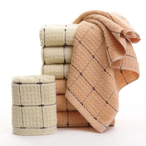 

towel t073a wedding gift arrival cotton strongly absorbent bath plaid face