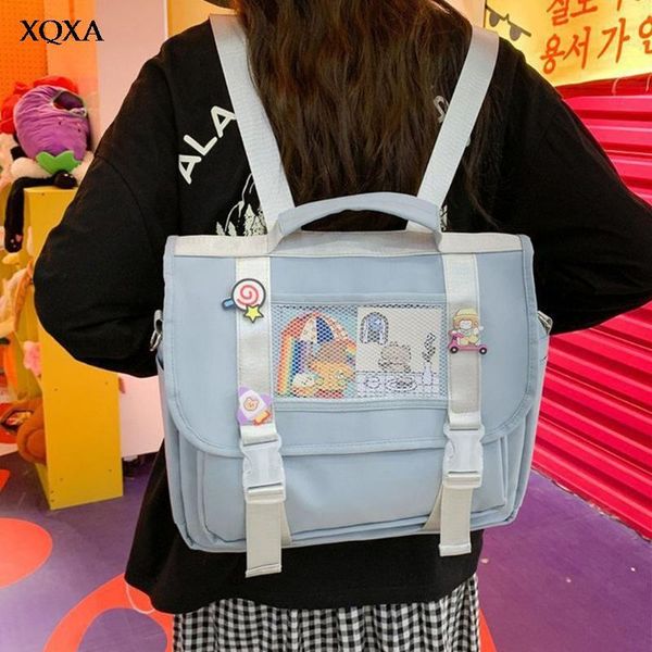 

school bags japanese style fashion ladies backpack kawaii women shoulder bag for teenager girls casual daypacks cute rucksack