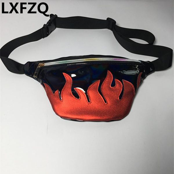 

waist bags bag belt pack brand matte material fanny laser purse translucent reflective chest