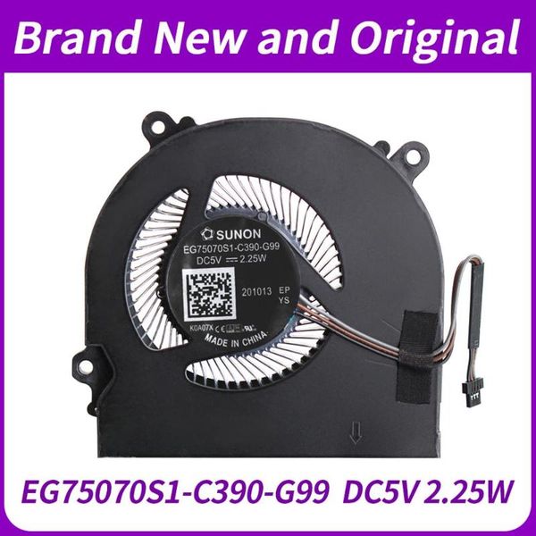 

fans & coolings lapsunon cooling fan for hasee z7-kp7gc kp5gc z7-kp7gh kp7ge eg75070s1-c390-g99 dc5v 2.25w ther7ge5k6-1411 ge5kn66