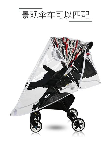 

stroller parts & accessories universal baby carriage rain cover perambulator windshield umbrella car protective transparent