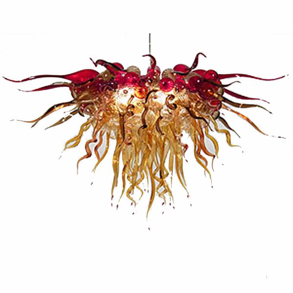 

blown glass chandelier 100% hand made dining room decoration