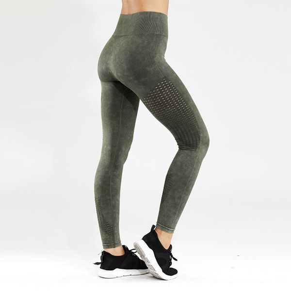 

women sports leggings fitness yoga pants gym wear tights high waist sportwear workout bottom clothingzf502, Gray