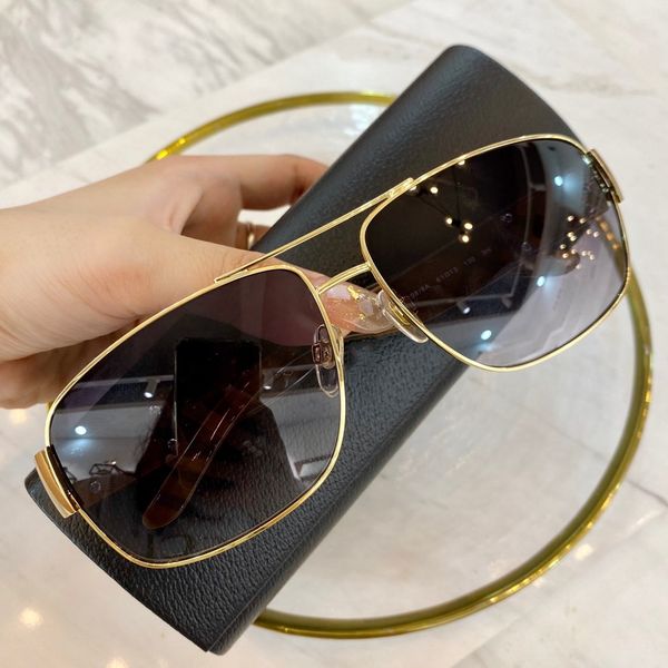 

new gentleman british style sunglasses men's metal full frame glasses wide leg fashion design men's sunglasses 3040, White;black