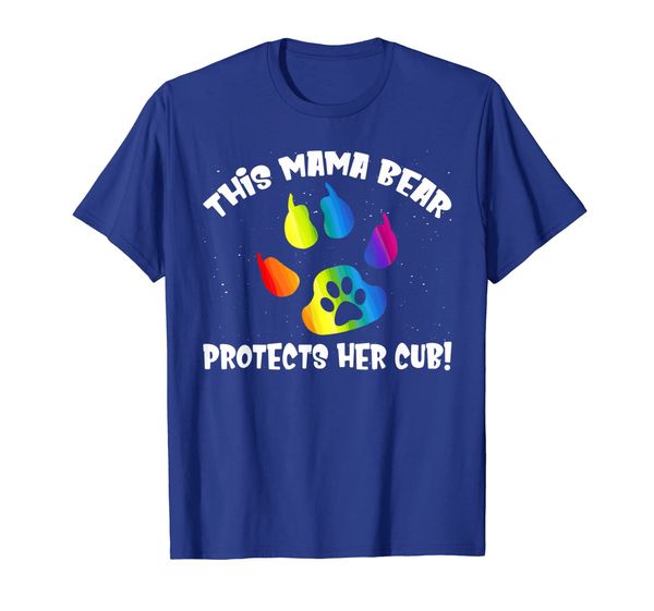 

mama bear lgbt pride for moms t-shirts, White;black