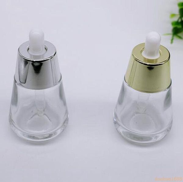 

storage bottles & jars 30ml 50ml conical essential oil bottle with dropper#31232