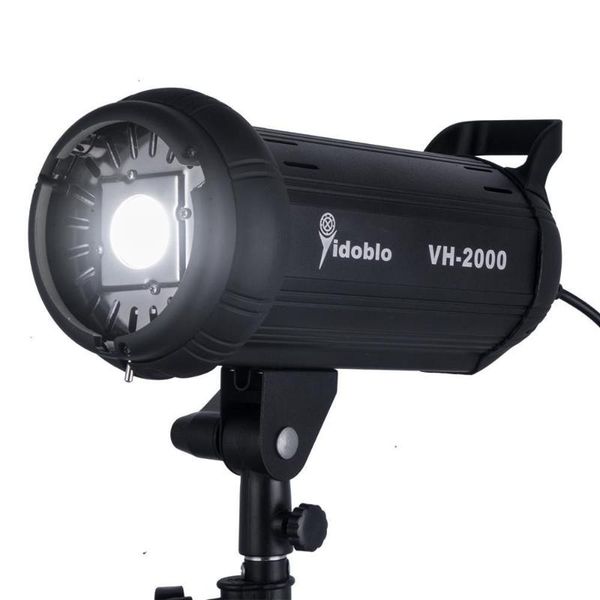 

flash heads 200w fill lighting for video led studio lights yodoblo vh-1000 bi-color 3200k lamps shooting 5500k black