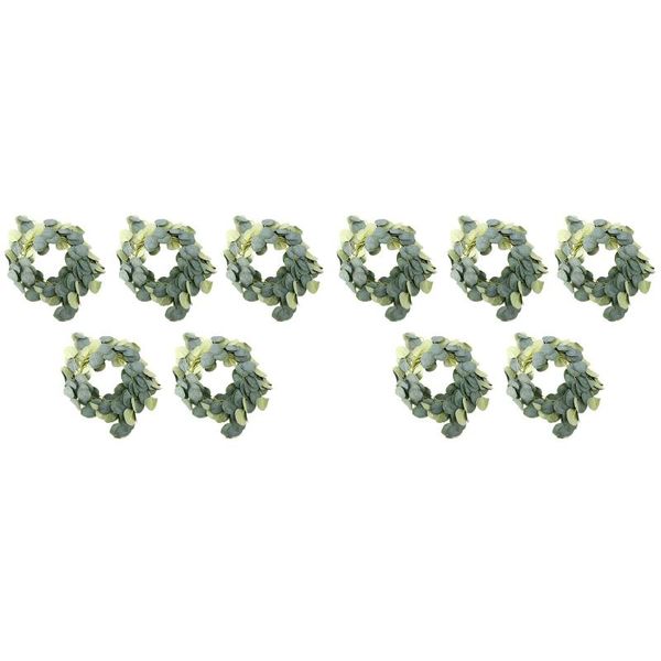 

decorative flowers & wreaths 10 packs of artificial eucalyptus wreath greening vines for wedding banquet garden decoration