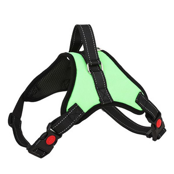 Collari per animali domestici Guinzagli per cani Bretelle Imbracatura regolabile per animali domestici Morbida traspirabilità Gilet da passeggio