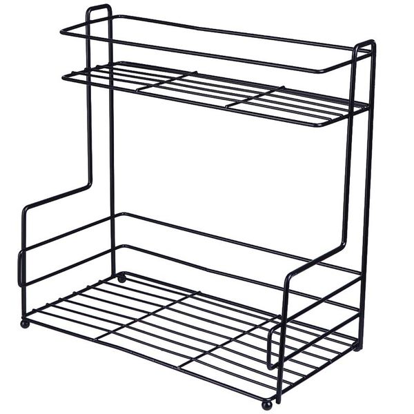 

hooks & rails deskorganizer storage shelf practical make-up tableware holder