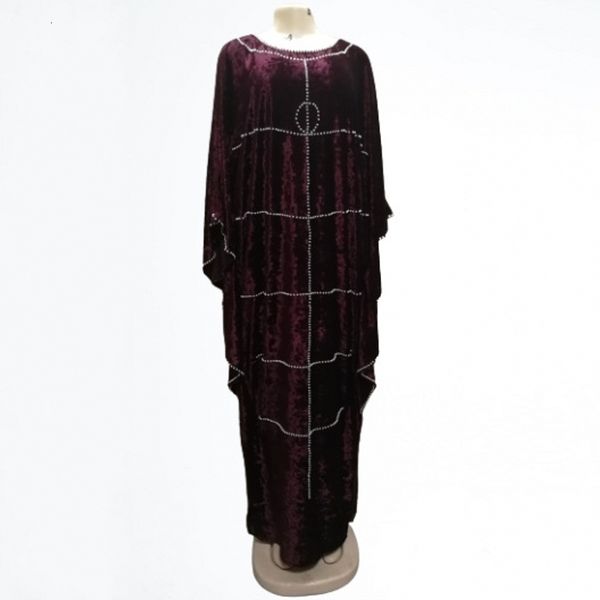 

2021 spring autumn list africa's long maxi muslim clothes dress of african fashion dressed for women yohi, Red