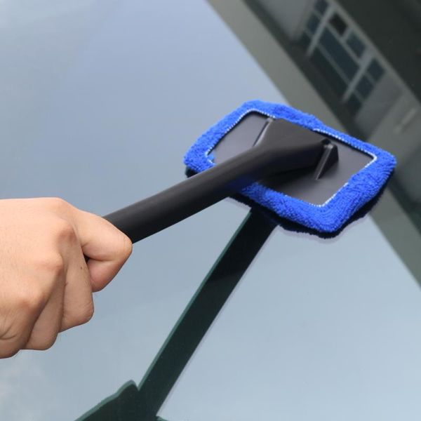 

car sponge 1pcs microfiber cloth long handle wash brush body windshield cleaning household daily tool detachable