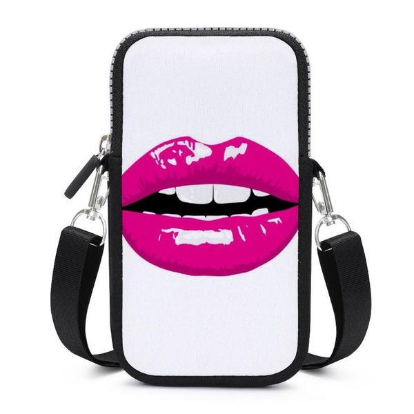 

evening bags lips shoulder bag office student mobile phone bulk retro purse