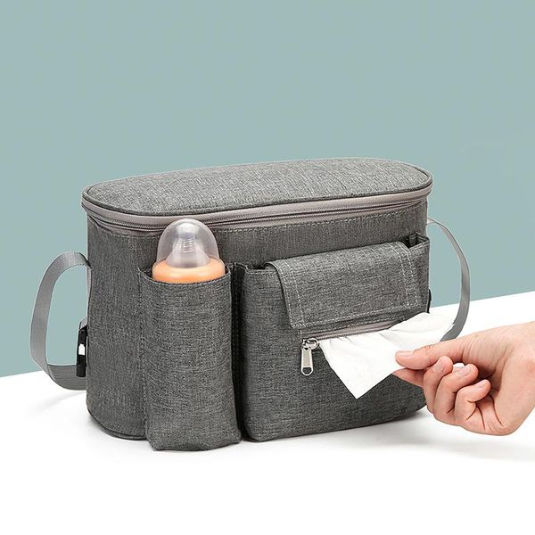 

stroller parts & accessories baby organizer cup holder bag car trolley large capacity travel