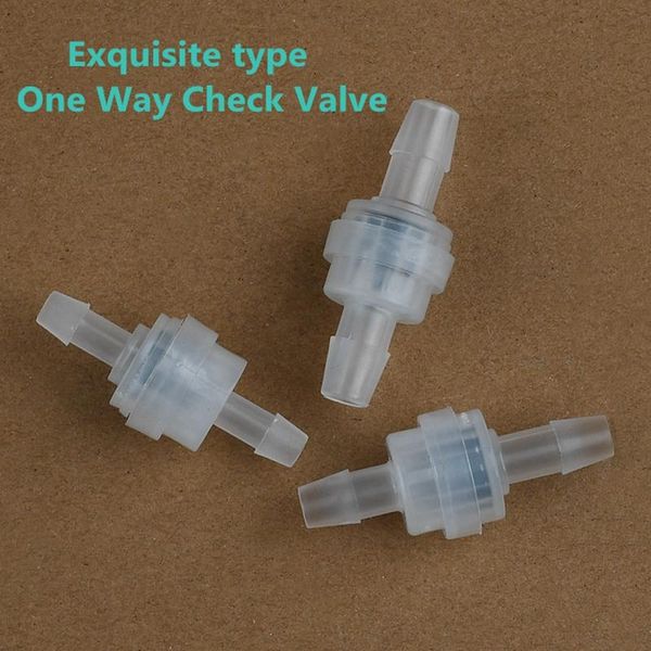 

watering equipments 5/6/7mm o.d exquisite type one way check valve hose joint for aquarium fish water tank air pump non-return pipe fitting