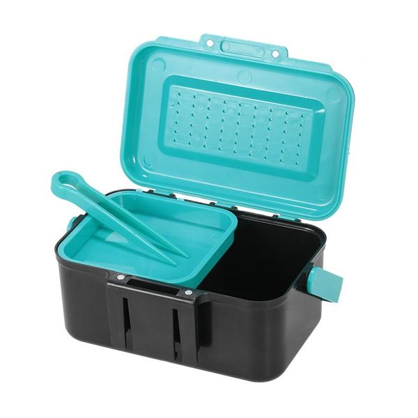 

fishing accessories outdoor portable durable tackle boxes multifunction breathable lures bait clip