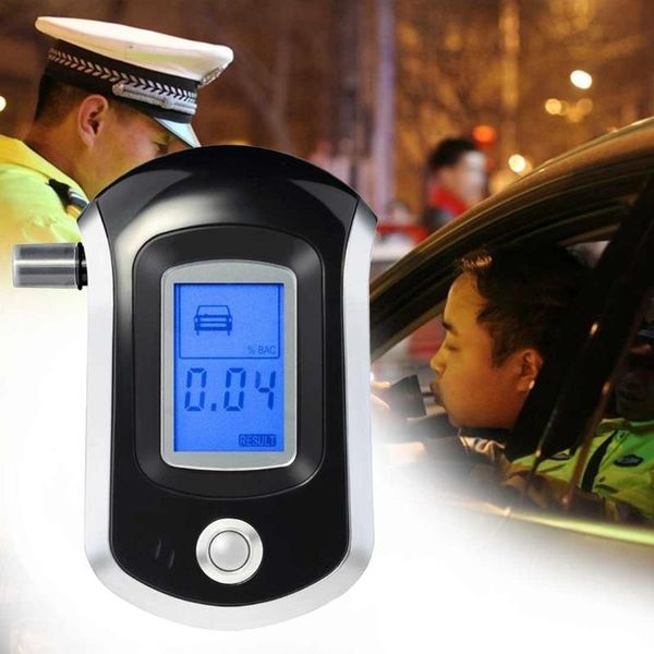 

alcoholism test professional digital breath alcohol tester wit lcd analyzer breathalyzer with 5 mouthpieces