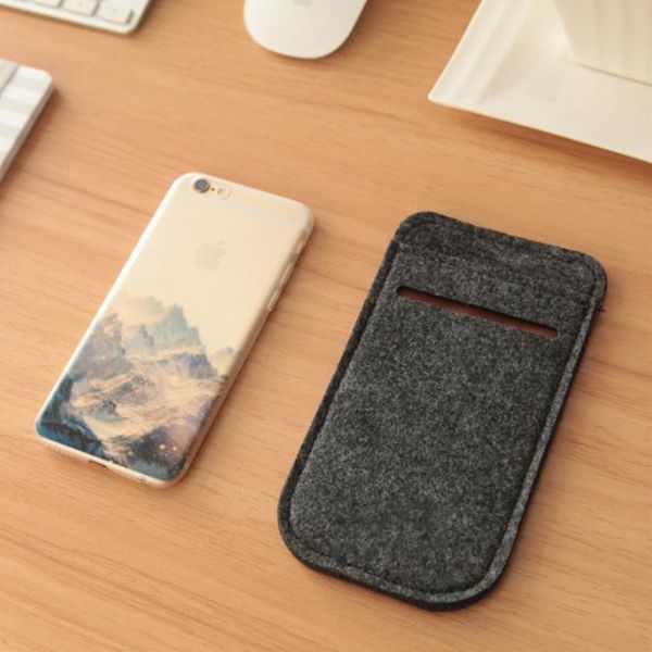 Fundas para teléfonos celulares Estuches para teléfonos celulares Material de fibra química Las manos llevan buena calidad para iphone x iphone 8