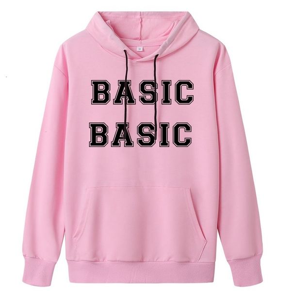 

2021 letter print drop-shoulder sweatshirt oversized hoodie women fashion eur style autumn new solid pullovers hoodies plus size 221m, Black