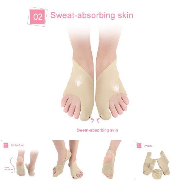 

2019 new 11 pair big toe bunion splint straightener pain relief hallux valgus corrector easy to wear foot care orthosis support