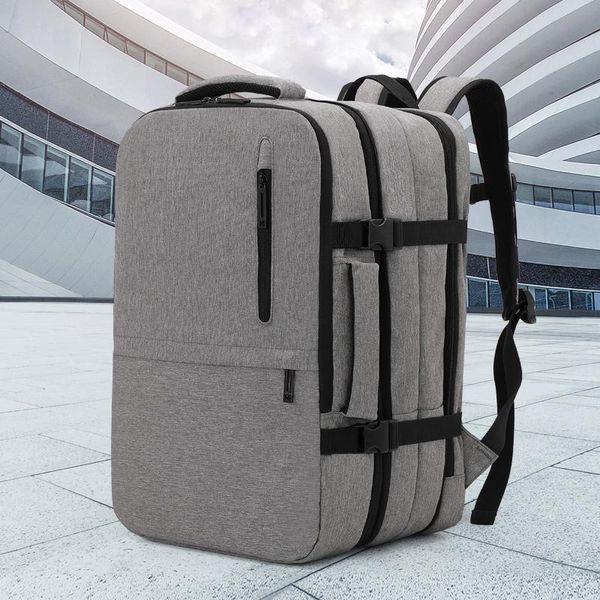 

backpack men waterproof business backpacks large capacity 15.6 inch usb charge port lapbags back packs male travel mochila